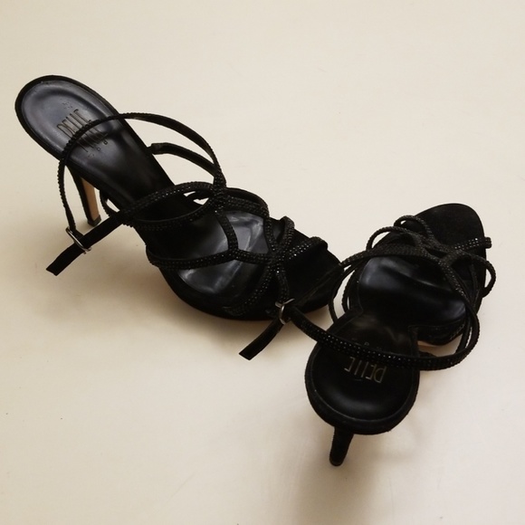 PELLE Moda black shoes 5" heel sz 8.5 M - Picture 2 of 5